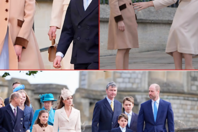 “SHE LEANED DOWN AND WHISPERED… “— CAMERAS CAUGHT KATE’S QUIET MOMENT WITH GEORGE & CHARLOTTE, AND NOW EVERYONE WANTS TO KNOW WHAT SHE SAID