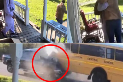 Upstate New York Teen Witnesses Truck Smash Into School Bus — What He Did Seconds Later Left Everyone Stunned