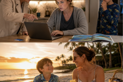 My Mother Stole My Hawaii Trip For My Sister And Told My 10-Year-Old Son He Wasn’t Welcome — But The Moment I Opened My Laptop, Their Entire Vacation Froze In Real Time
