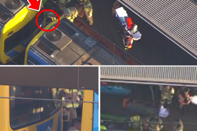 Update on the schoolboy’s condition after nearly 60 minutes of fighting for his life while trapped under a train at North Melbourne Station