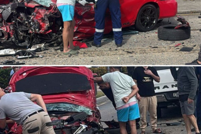 “DESTRUCTION” AT THE SCENE IN SYDNEY: 10-car pile-up, SUV sent flying into the air — man in his 80s k!:lled in the wreckage!