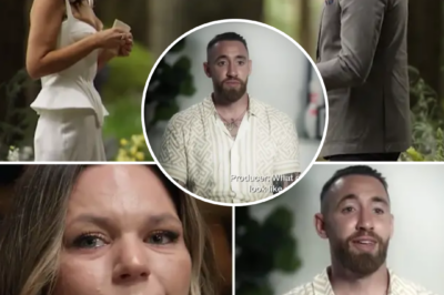 MAFS Australia bride Bec was left in tears after being shown never-before-seen clips of Danny during his final interview