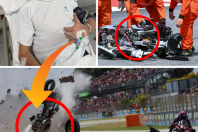 MotoGP horror crash: Álex Márquez has reportedly suffered a broken neck after a terrifying high-speed crash that forced the race to be suspended.