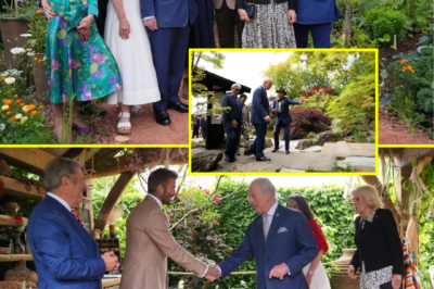 King Charles III and Queen Camilla made a vibrant public appearance at the iconic Chelsea Flower Show, drawing attention as they toured stunning floral displays