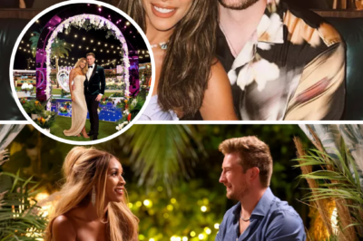 ENGAGEMENT JOY AFTER LOVE ISLAND — Bergie and Taylor take the next step in real-life fairytale