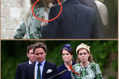THEY DON’T LOOK HAPPY..! — Princesses Beatrice and Eugenie have sparked fresh speculation after stepping out for Peter Phillips and Harriet Sperling’s wedding alongside other members of the Royal Family.