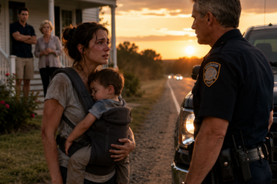 My Husband Said I Was “Too Unstable” To Drive And Took My Keys—Then My Police Chief Father Found Me Walking Five Miles Down Route 9 With Our Son, And One Blue Folder Destroyed Everything…