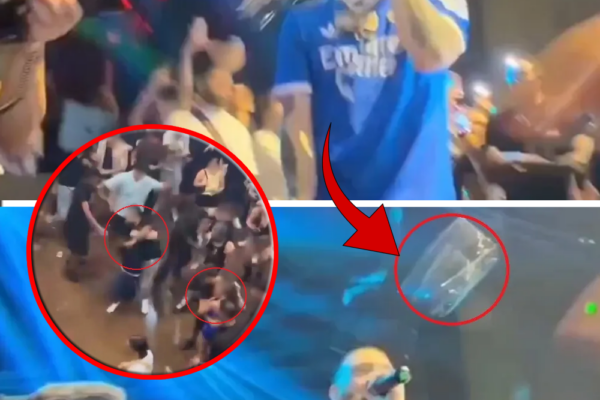 The male rapper was att@:cked right on stage, dropping a chilling ret@...