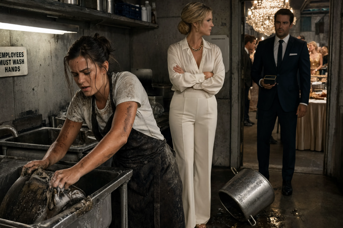 My Mother and Sister Spent My Fortune While Forcing My Wife to Wash Dishes in Her Own Mansion—Then I Walked Through the Door Holding Something That Changed Everything